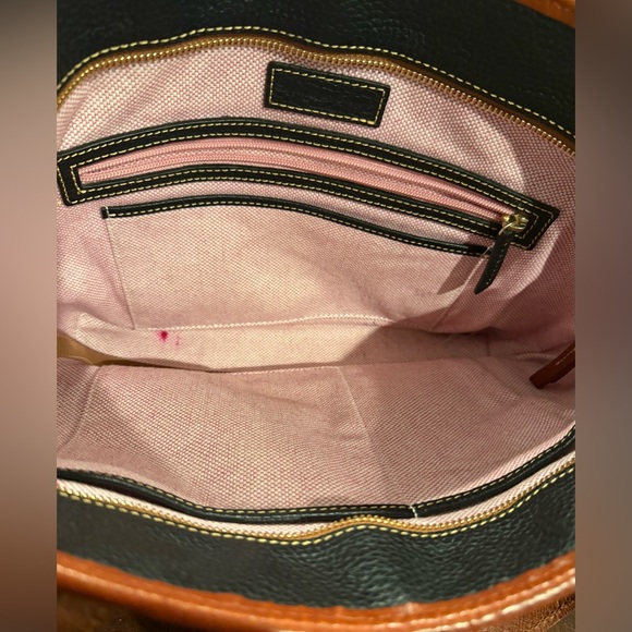 Dooney & Bourke Charleston Shopper Tote Bag Pebbled Leather - Picture 10 of 12